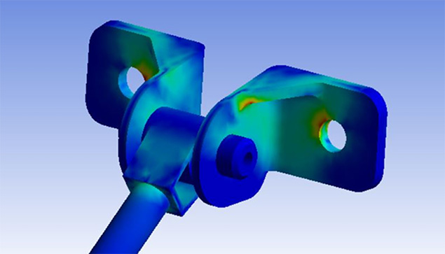 mechanical engineering Static Structural Analysis gif