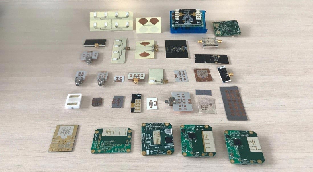 Various antennas designed by NOVELIC Antenna Team