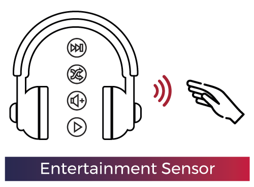 entertainment sensor