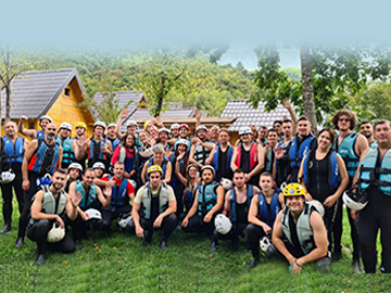 Team building, Tara rafting, September 2022