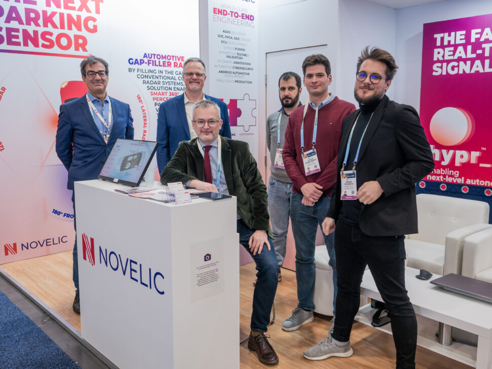 The NOVELIC team at CES 2024