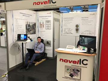 NOVELIC at Sensor + Test Fair, Nürnberg, June 2018